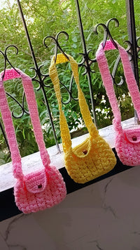 Handmade Crochet Shoulder Bag