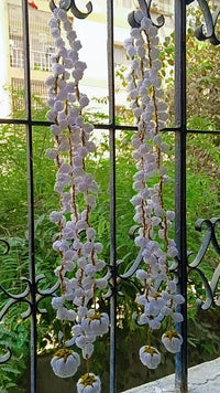 Handmade Crochet Flower Hanging Garland