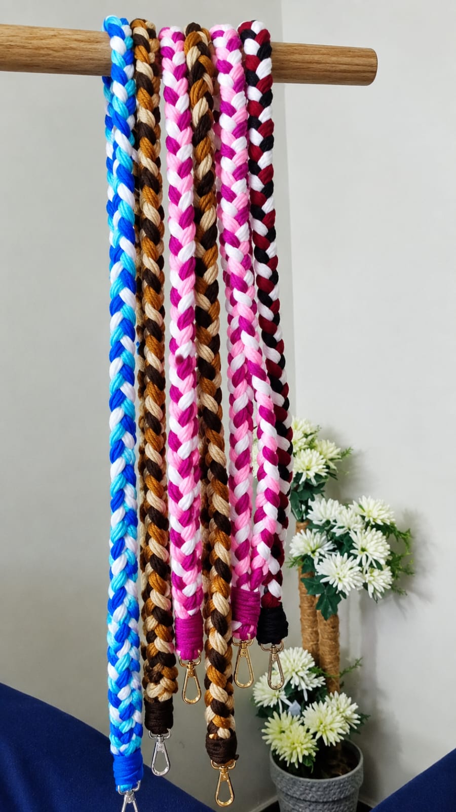 Handmade Braided Mobile Shoulder Strap