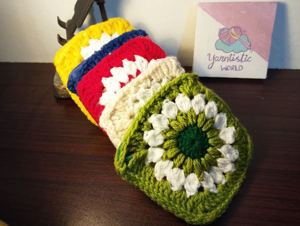 Handmade crochet gifts, stitched in your colours