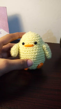 Handmade Crochet Chick Plush